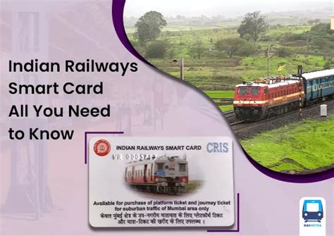 how to use smart card for railway ticket|Train Smart Card .